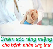 cham soc rang mieng cho benh nhan ung thu